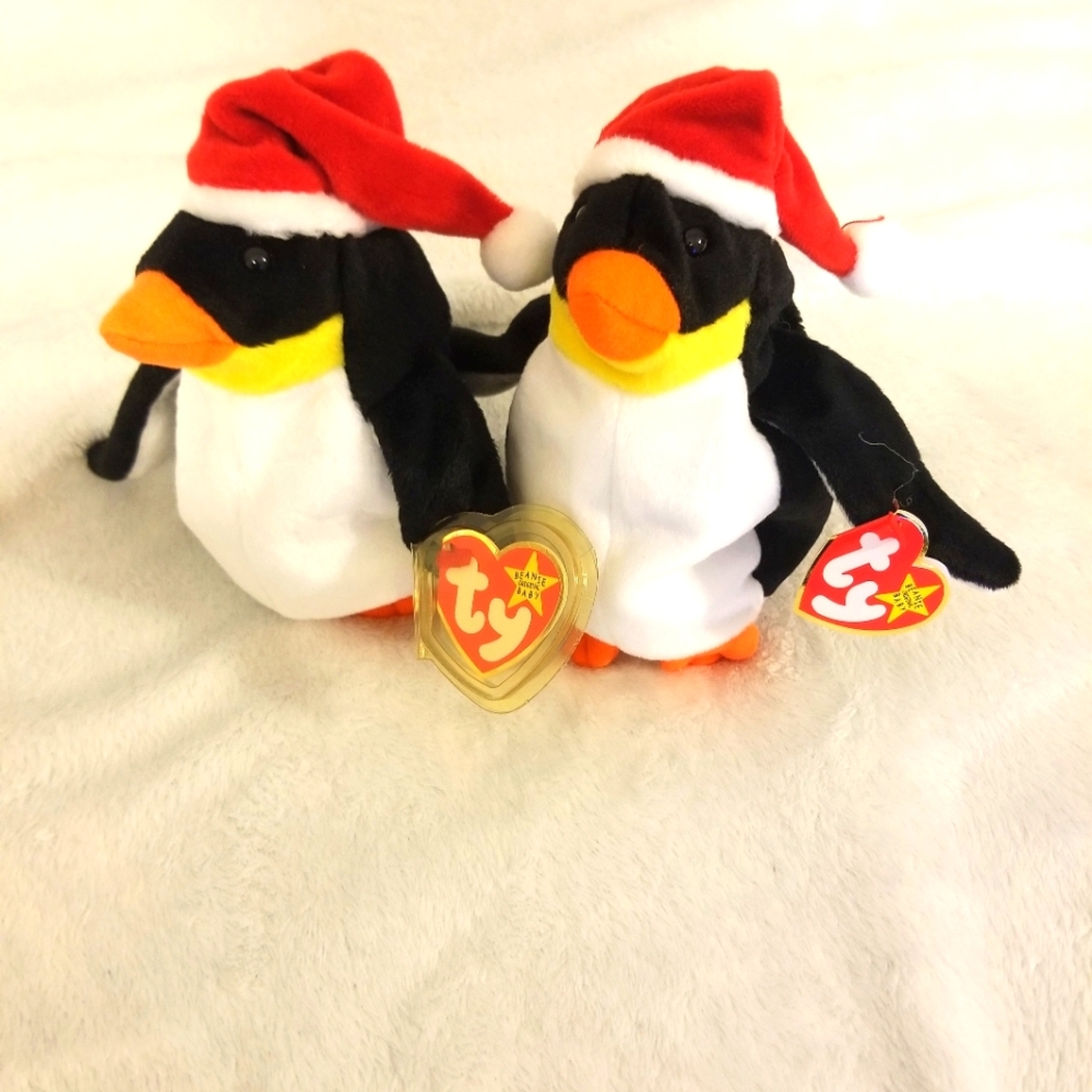 I have two original ty beanie baby penguins zero